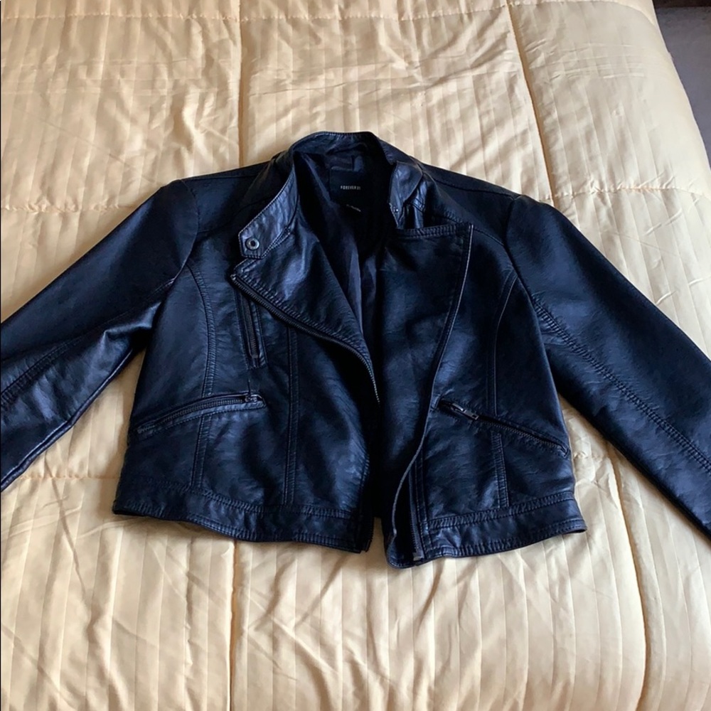 Leather jacket